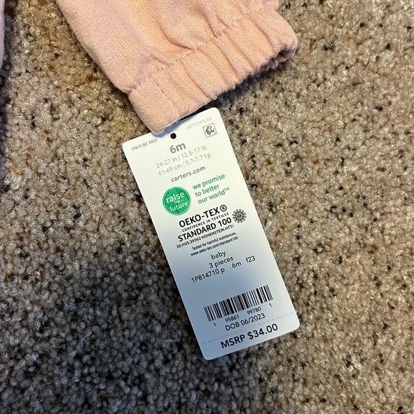 Carter’s Baby Girl Matching Set - Picture 5 of 5